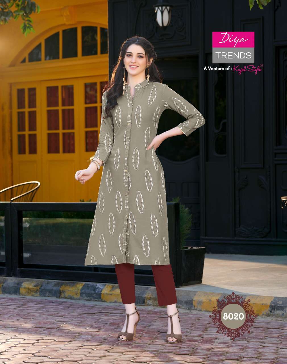 Garden City Vol-08 By Diya Trends Designer Kurtis At Wholesale Rate In Surat