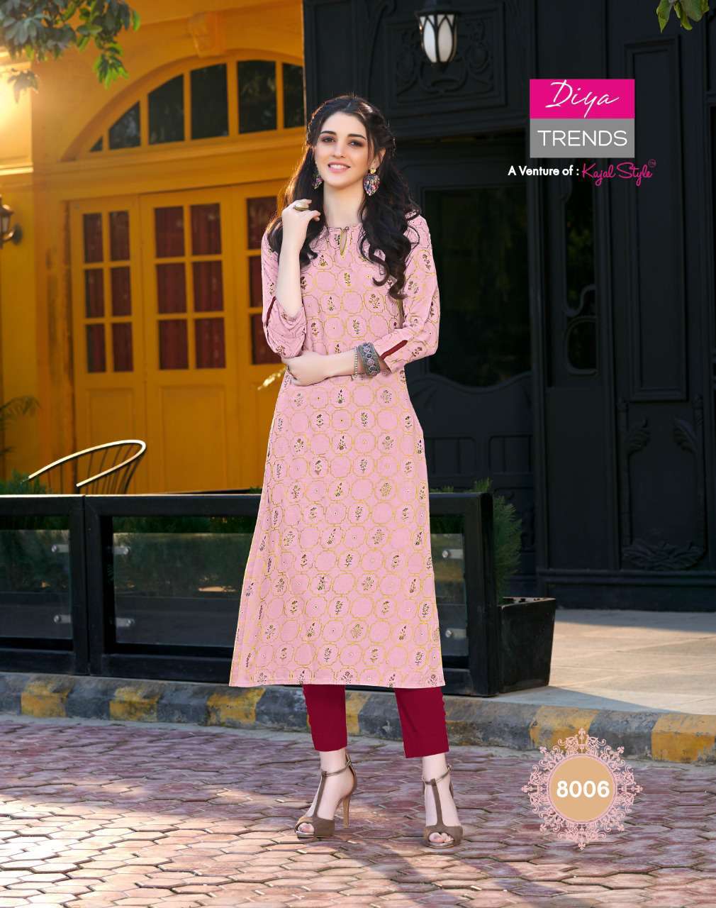 Garden City Vol-08 By Diya Trends Designer Kurtis At Wholesale Rate In Surat