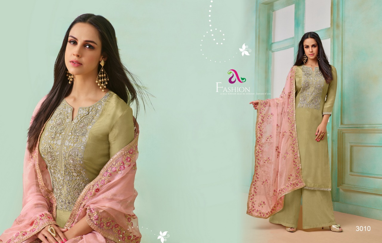 Angroop Plus Presents Anokhee Pure Upada Silk Embroidered Suits Collection Wholesale Rate In Surat