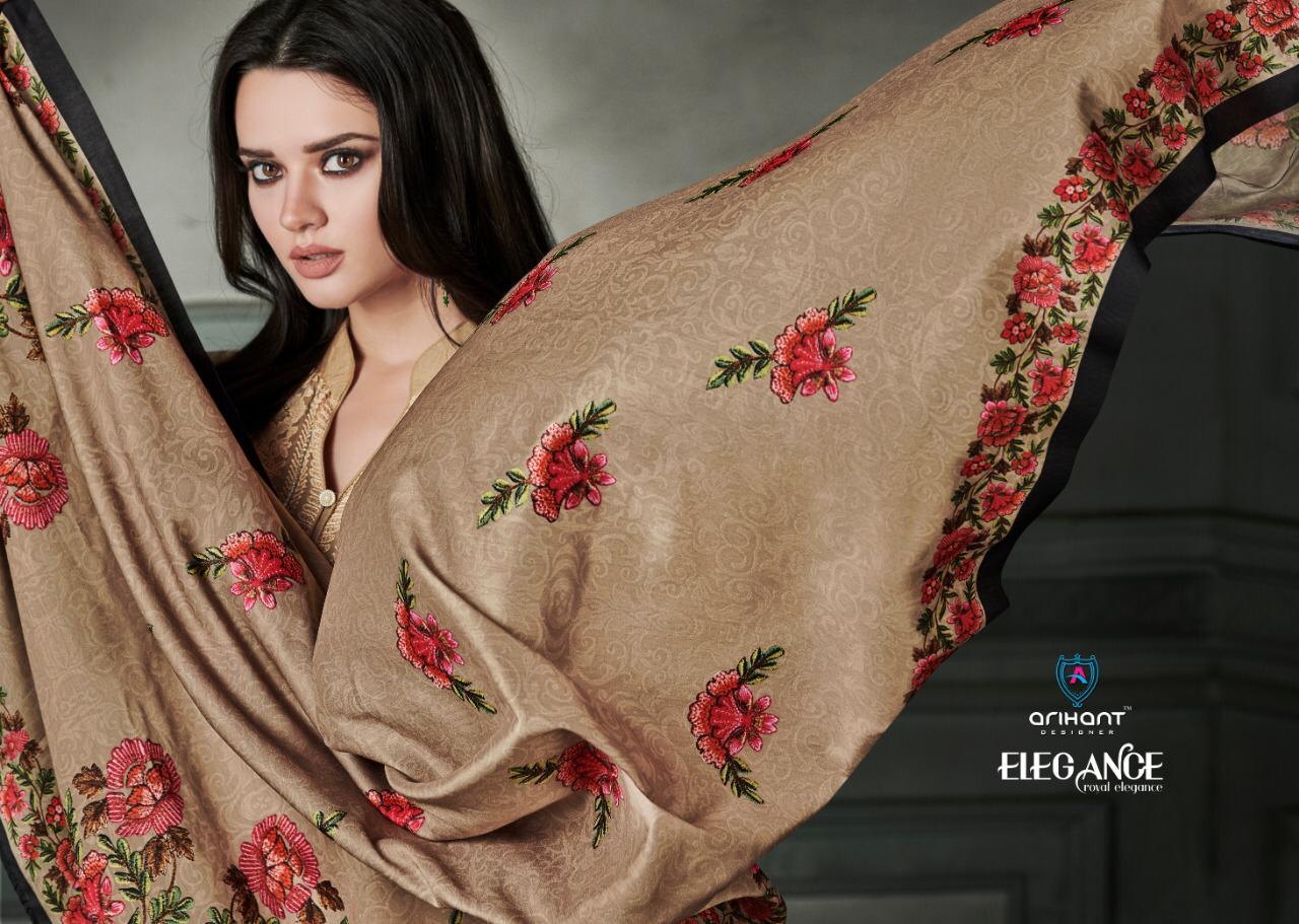 Arihant Presents  Rumani 36001-36006 Series Wholesale Real Georgette Heavy Embroidery Suits Wholesale Rate In Surat