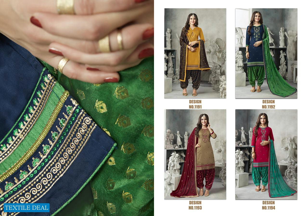 Kalarang Presents Shagun Vol 7 Jam Silk Cotton Dress Materials