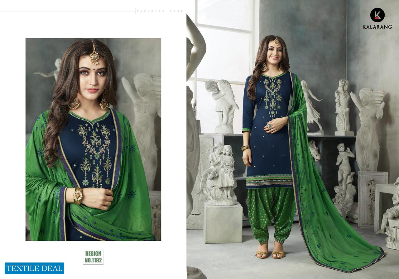 Kalarang Presents Shagun Vol 7 Jam Silk Cotton Dress Materials