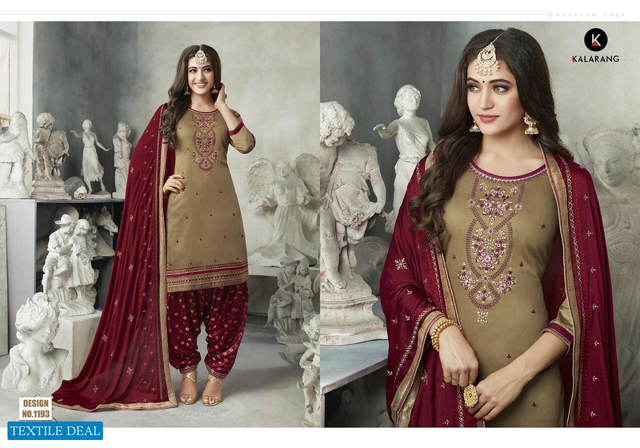 Kalarang Presents Shagun Vol 7 Jam Silk Cotton Dress Materials