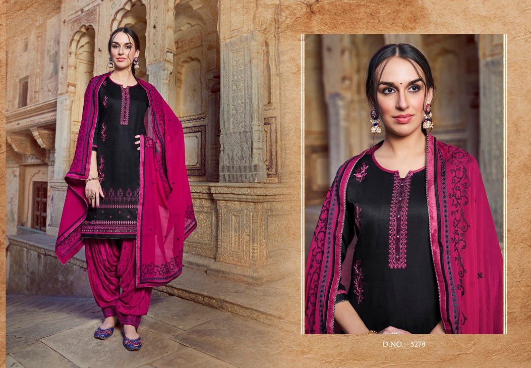 Patiyala House Vol-75 Embroidery Woek Suits By Kessi At Wholesale Rate In Surat