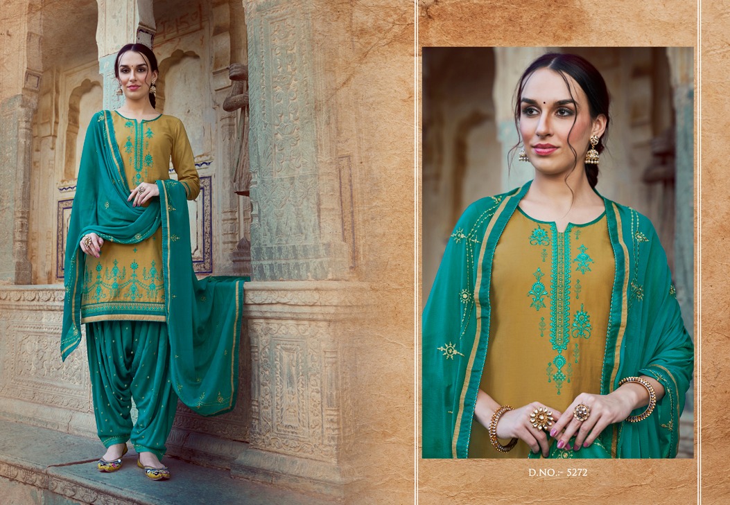 Patiyala House Vol-75 Embroidery Woek Suits By Kessi At Wholesale Rate In Surat