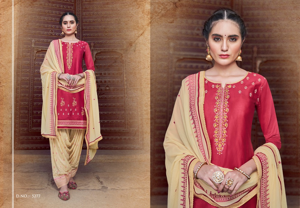 Patiyala House Vol-75 Embroidery Woek Suits By Kessi At Wholesale Rate In Surat