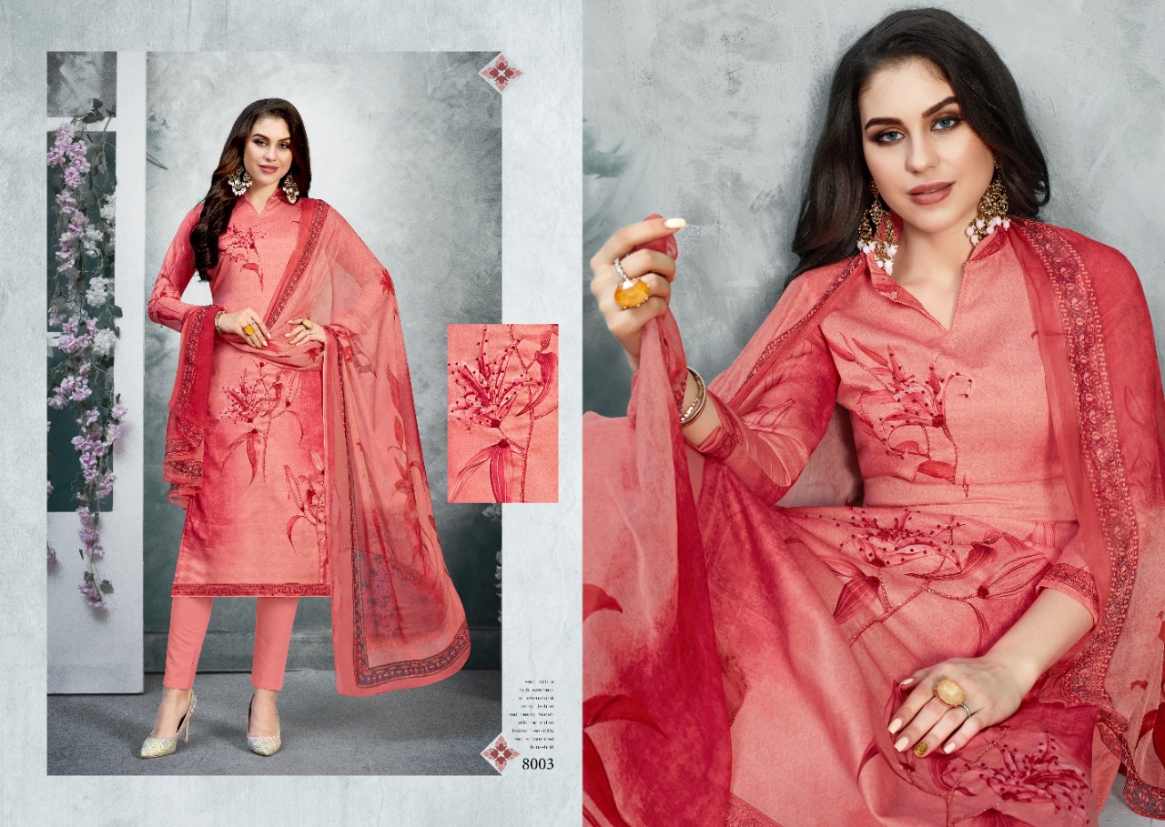 Niharika Indian Style Dress Materials By Skt Suits At Wholesale Rate In Surat