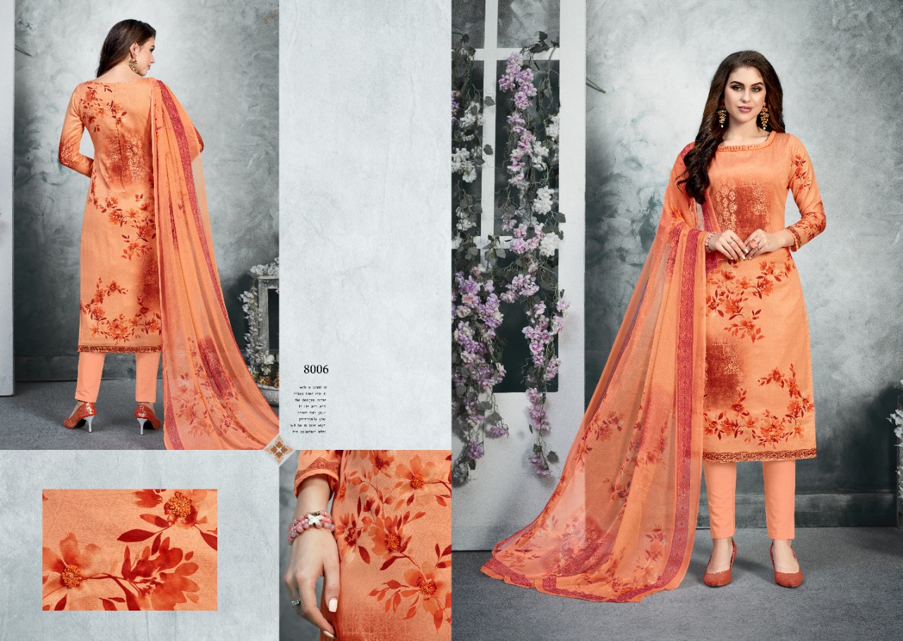 Niharika Indian Style Dress Materials By Skt Suits At Wholesale Rate In Surat