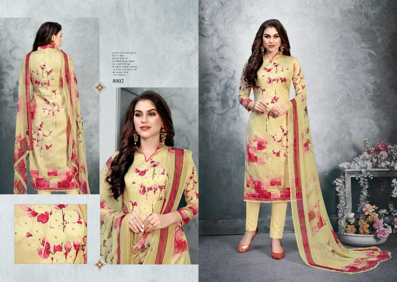 Niharika Indian Style Dress Materials By Skt Suits At Wholesale Rate In Surat