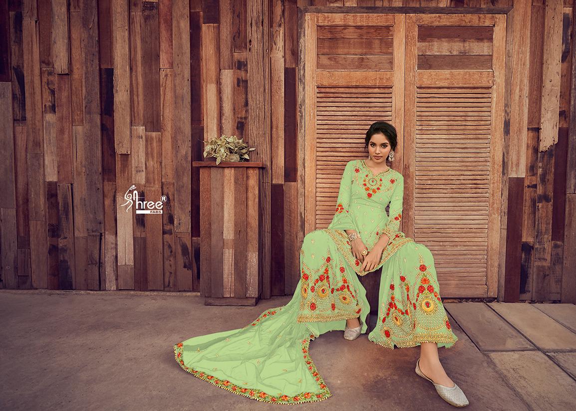 Shagun Bridal Collection Vol-02 Designer Georgette Salwar Kameez By Shree Fab At Wholesale Rate In Surat