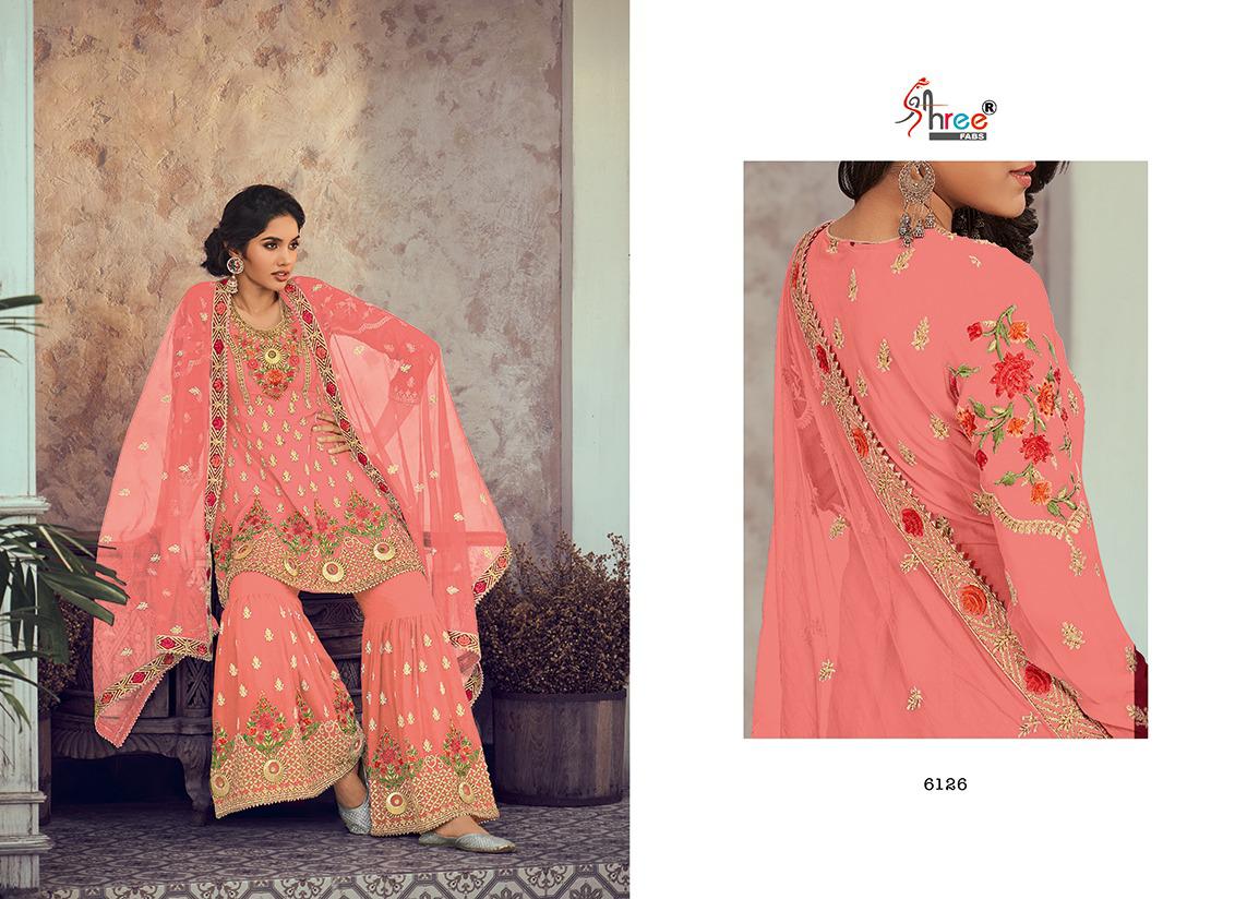 Shagun Bridal Collection Vol-02 Designer Georgette Salwar Kameez By Shree Fab At Wholesale Rate In Surat