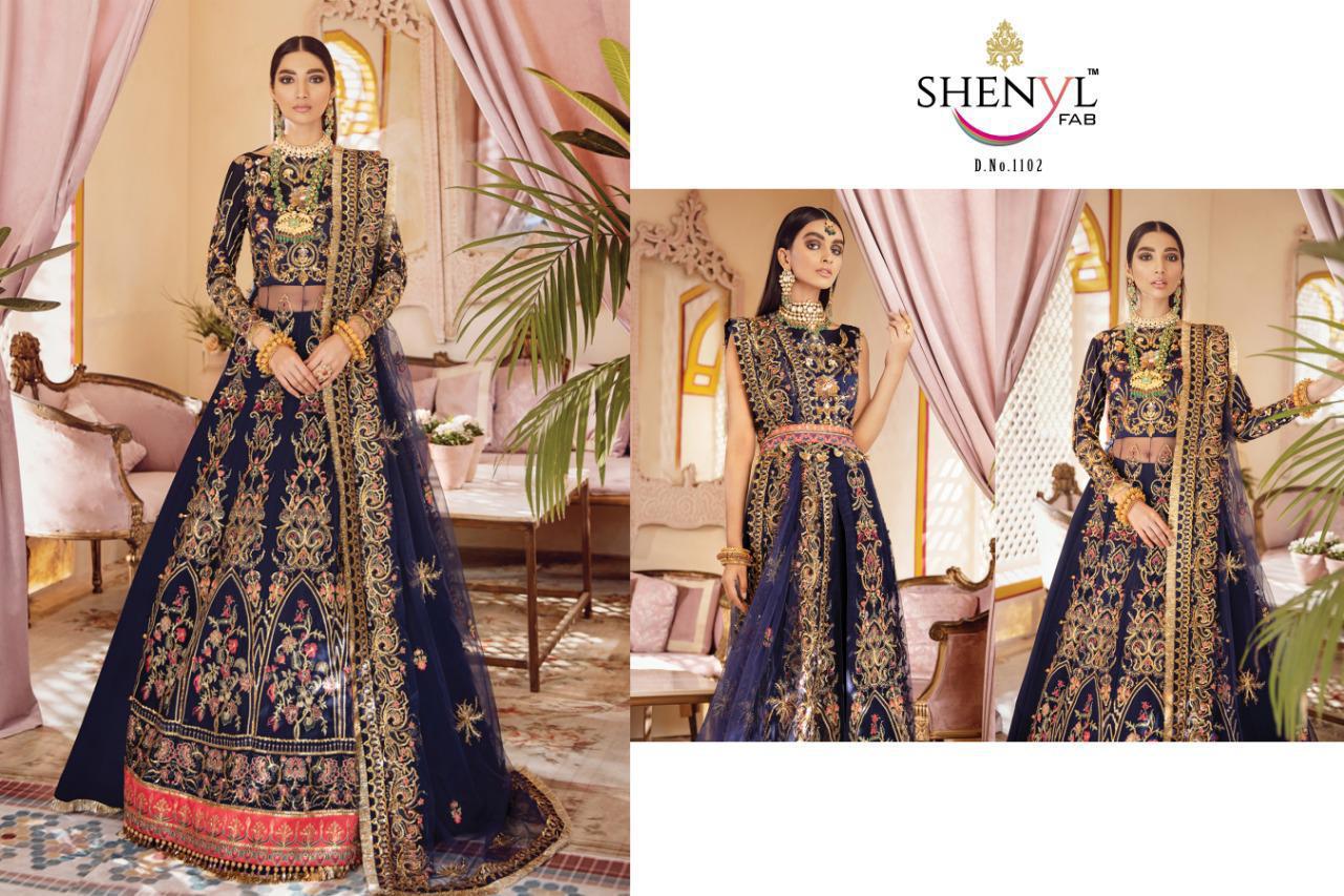 Gulaal Vol 1 Presents By Shenyl Fab Net With Embroidery Pakistani Suits At Wholesale Rate In Surat
