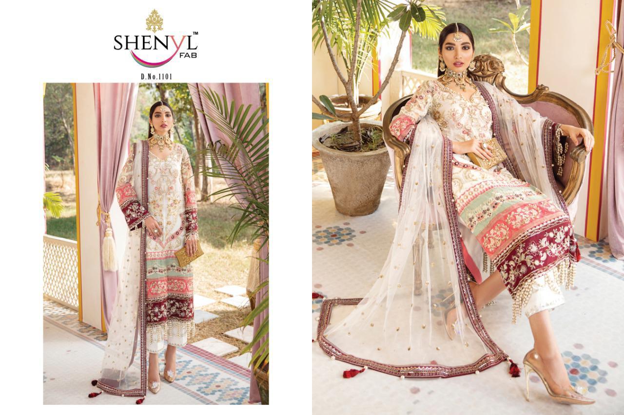 Gulaal Vol 1 Presents By Shenyl Fab Net With Embroidery Pakistani Suits At Wholesale Rate In Surat