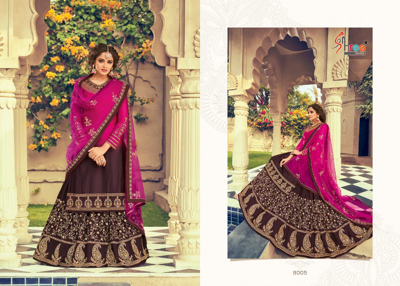 Florina Designer Embroidered Suits By Shree Fabs At Wholesale Rate In Surat