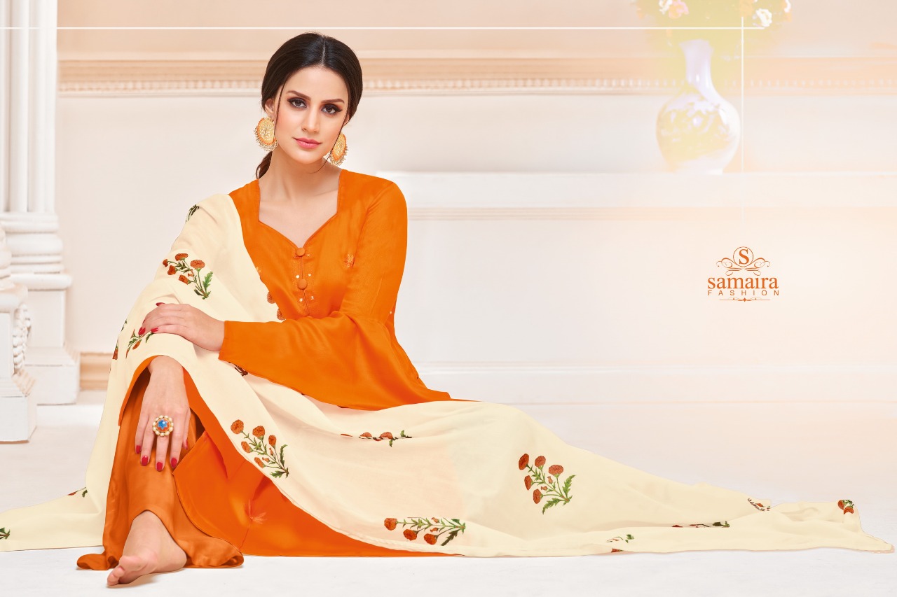 Aabida Vol-04 Cotton Salwar Suit By Samaira Fashion At Wholesale Rate In Surat