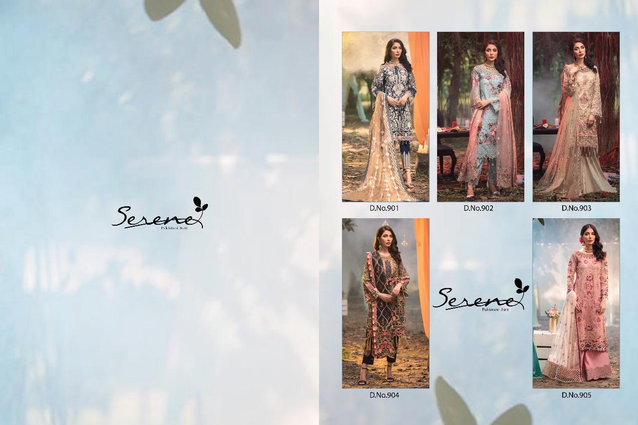 Adan's Melody Pakistani Suits By Serene At Wholesale Rate In Surat