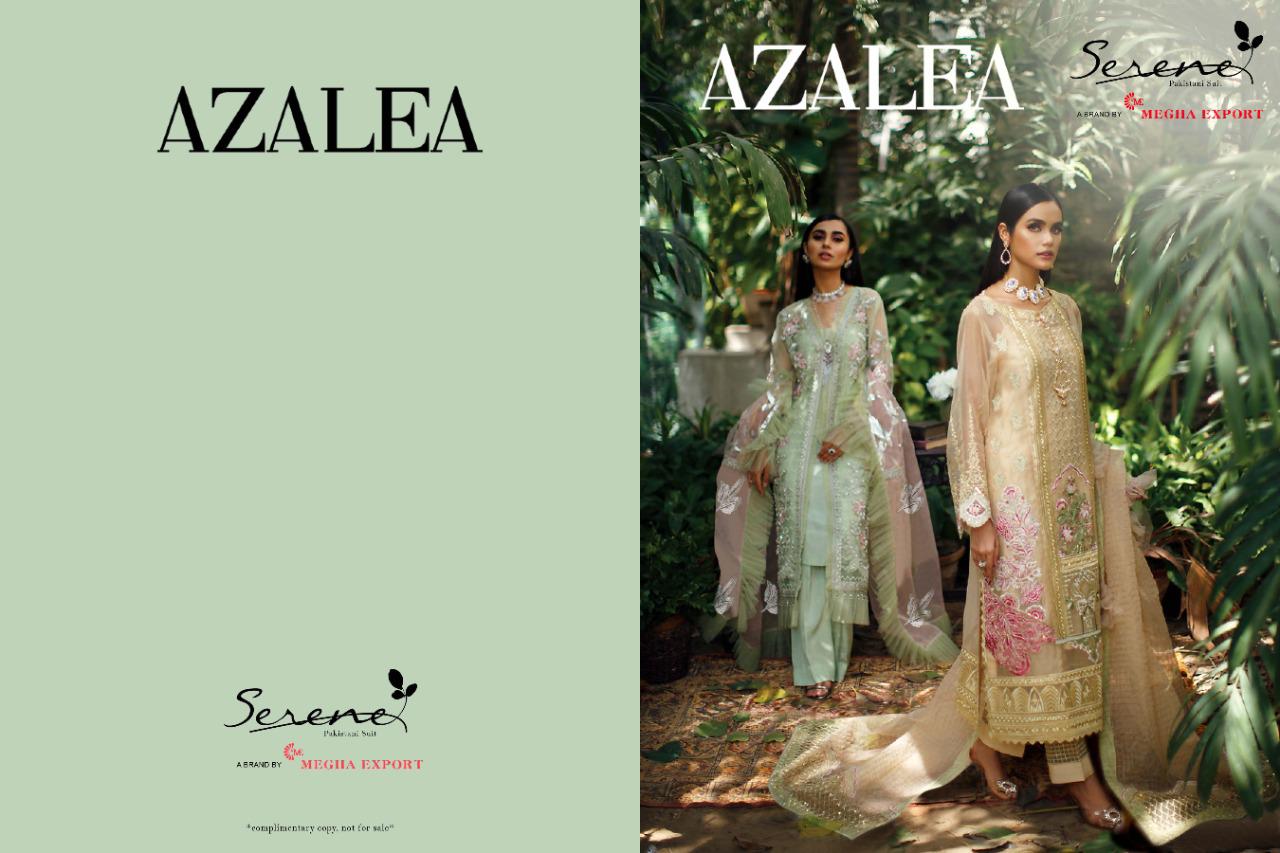 Alezea Pakistani Designer Suits By Serene At Wholesale Rate In Surat