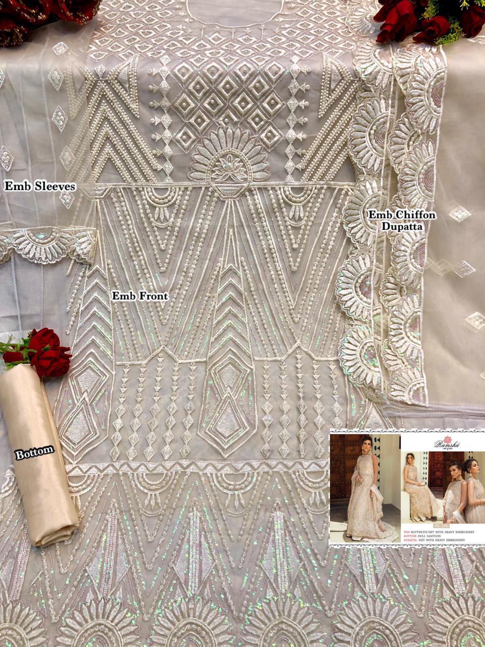 Ramsha 265 To 268 Series Vol-01 Suits By Ramsha At Wholesale Rate In Surat