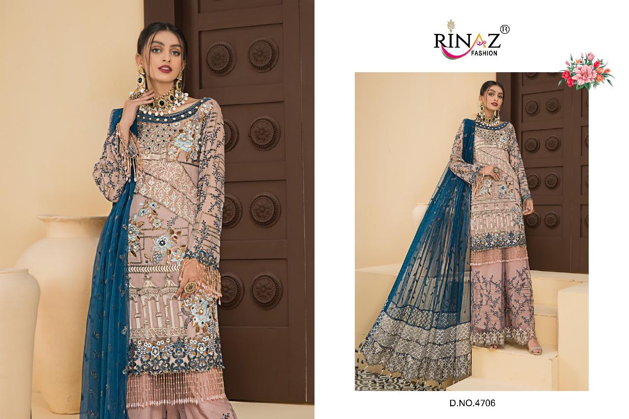 Maryam?s Gold Vol-07 Pakistani Concept Salwar Suits By Rinaz Fashion At Wholesale Rate In Surat