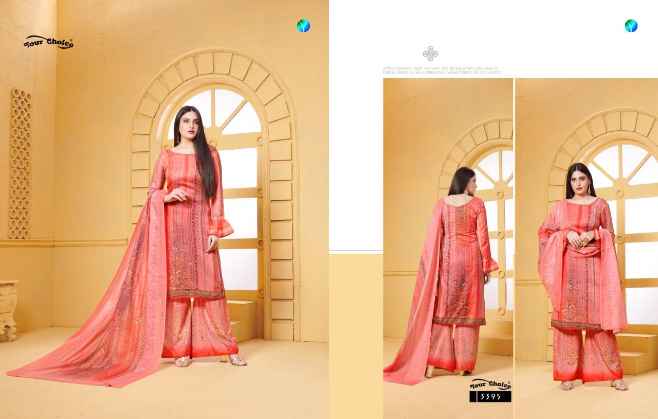Your Choice Presents Digital Sarara Salwar Suits Wholesale Rate In Surat