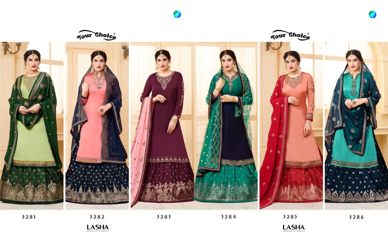 Your Choice Presents Lasha Wholesale Rate In Surat