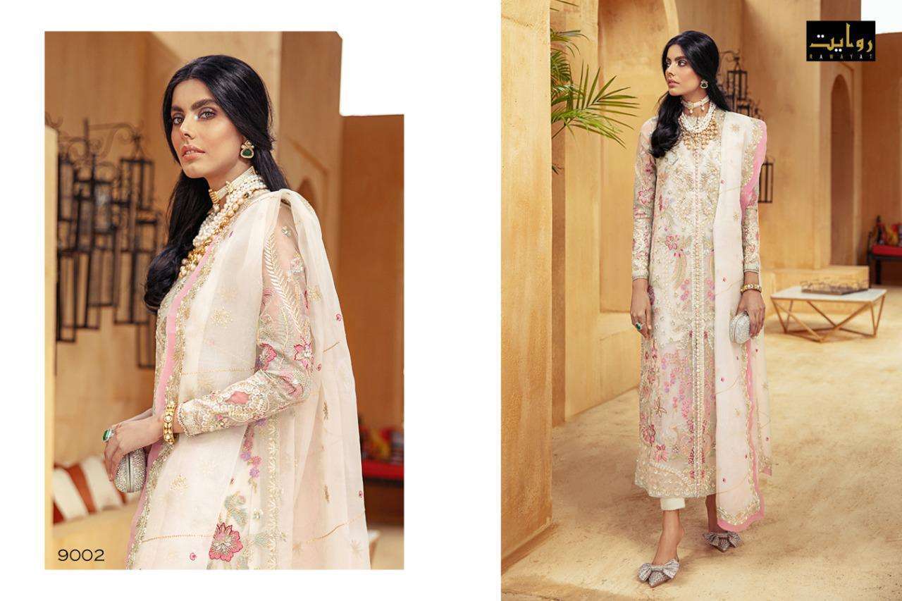  Rawayat Presents Imrozia Vol-3 Designer Suits Pakistani suit wholesale rate in Surat- Sai Dresses