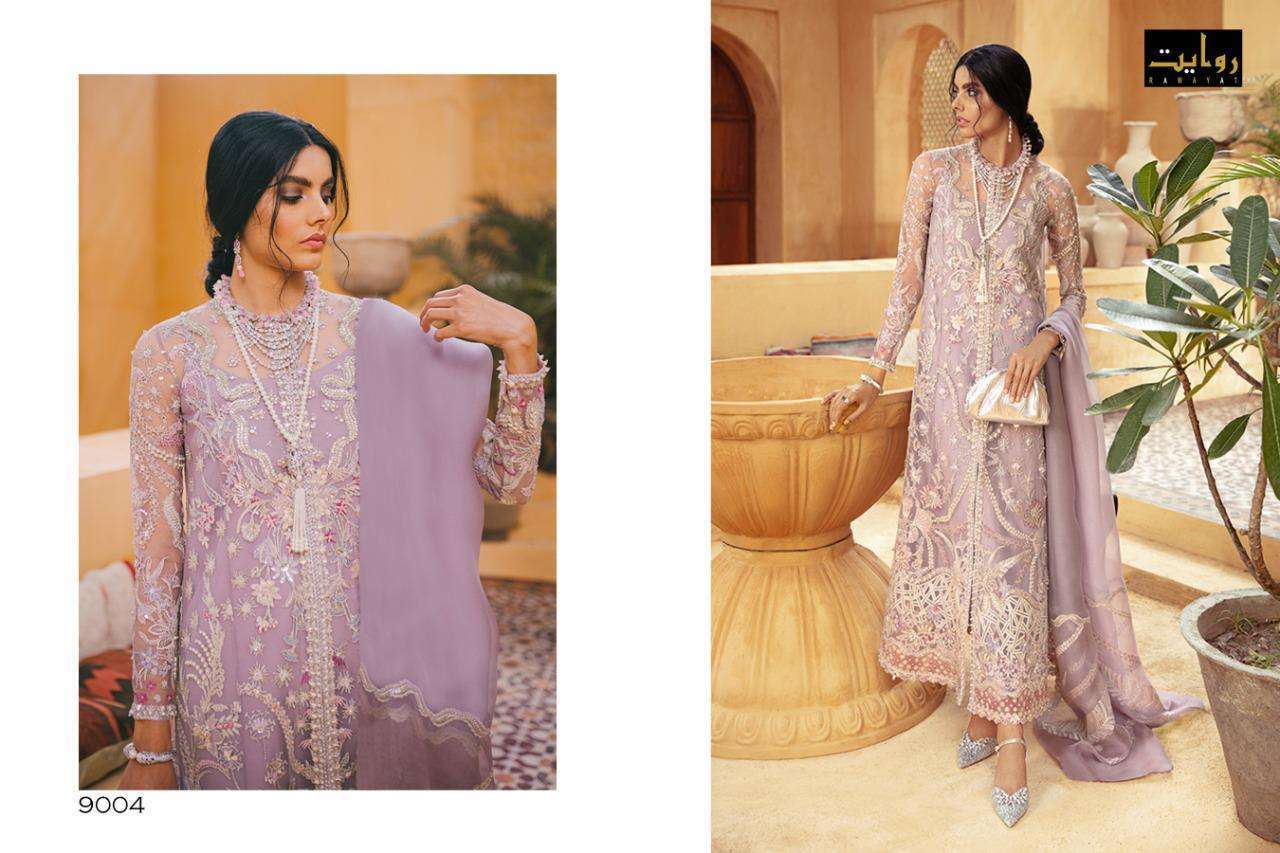  Rawayat Presents Imrozia Vol-3 Designer Suits Pakistani suit wholesale rate in Surat- Sai Dresses