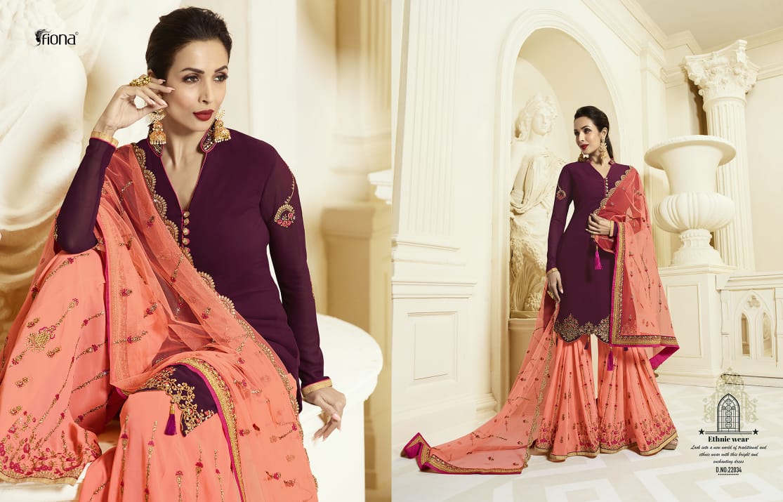 Malaika New Patterned Designer Salwar Kameeez By Fion At Wholesale Rate In Surat