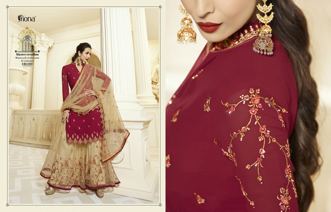 Malaika New Patterned Designer Salwar Kameeez By Fion At Wholesale Rate In Surat