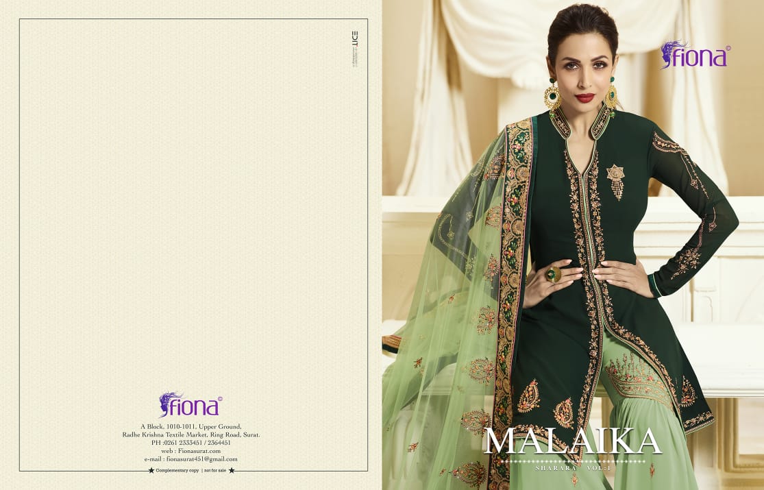 Malaika New Patterned Designer Salwar Kameeez By Fion At Wholesale Rate In Surat
