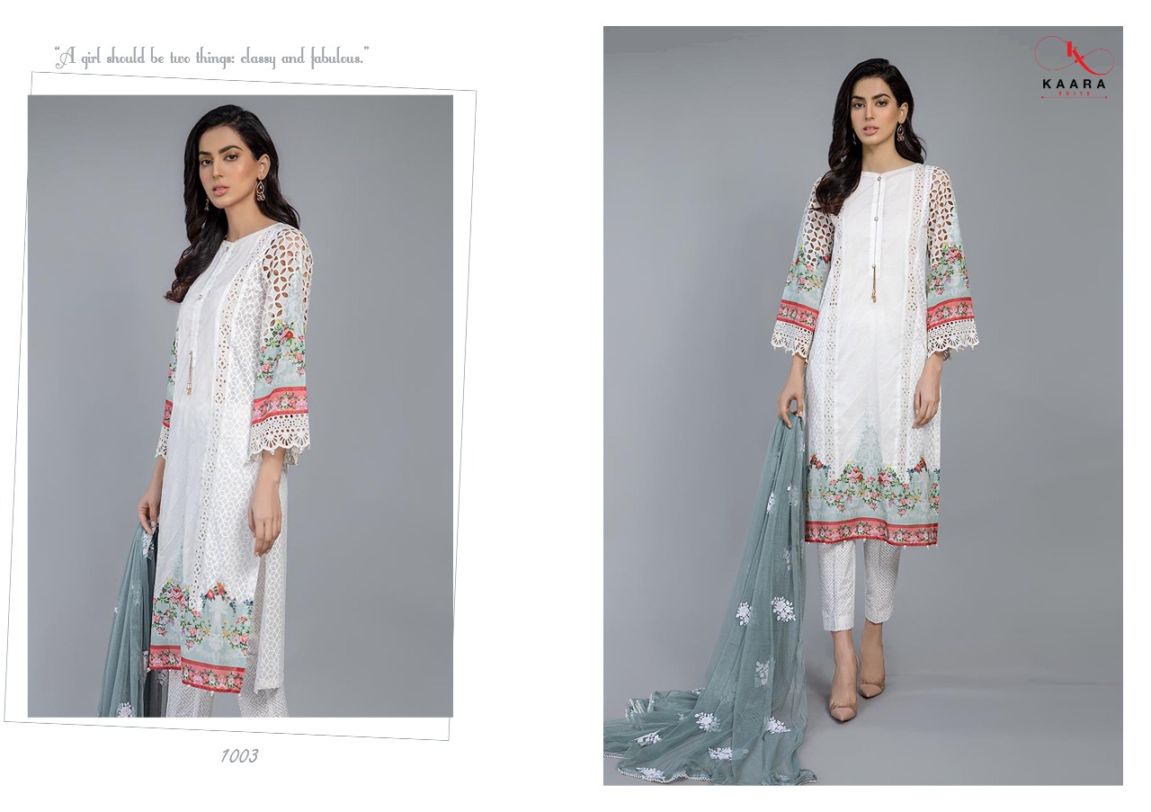 Maria B Lawn Blockbuster Cotton Suits In Pakistani Conceptby Kaara Suits At Wholesale Rate In Surat