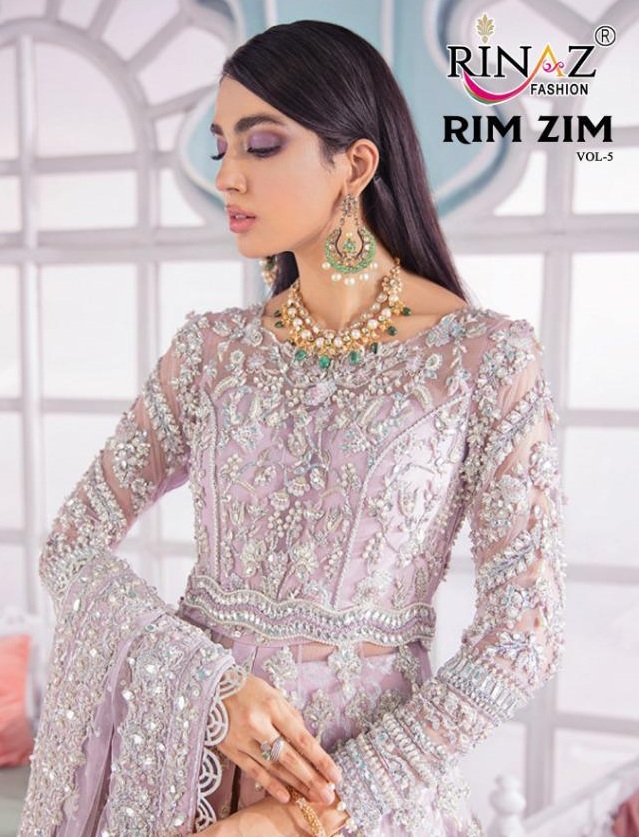 Rim Zim Vol-05 Bridal Pakistani Concept Salwar Suits By Rinaz Fashion At Wholesale Rate In Surat