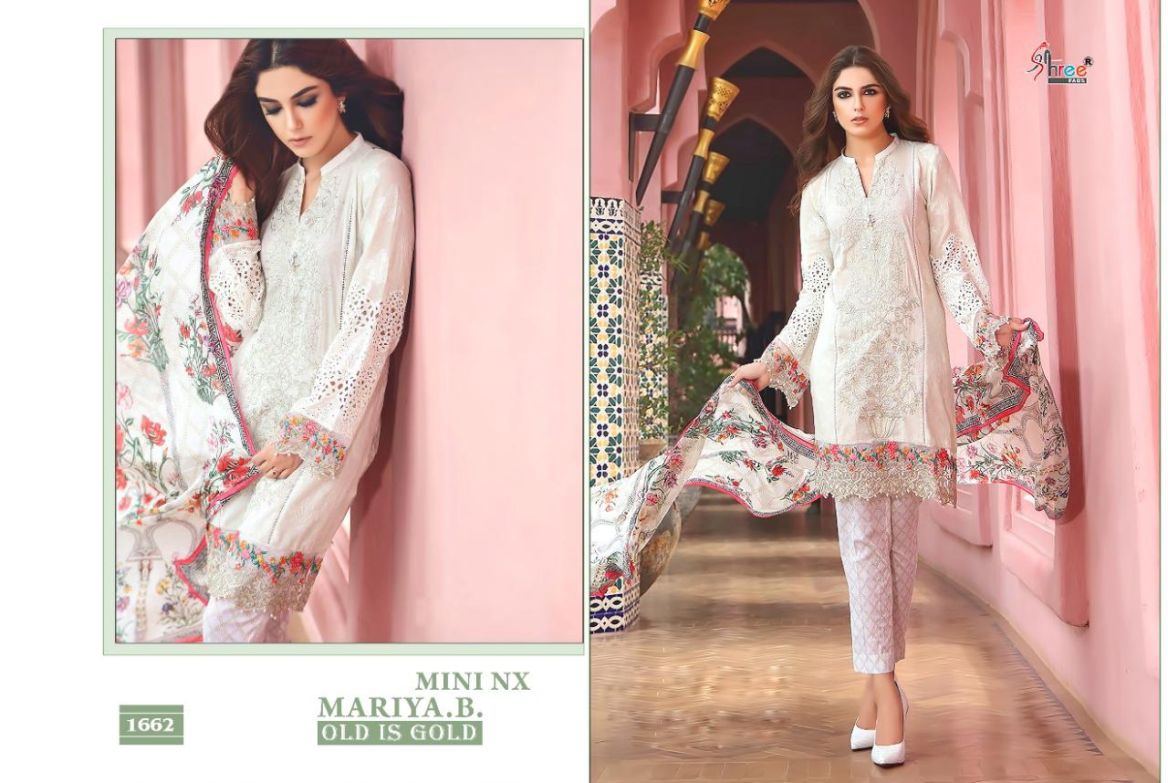 Maria B Old Is Gold Mini Nx Silk Based Designer Salwar Suits By Shree Fabs At Wholesale Rate In Surat