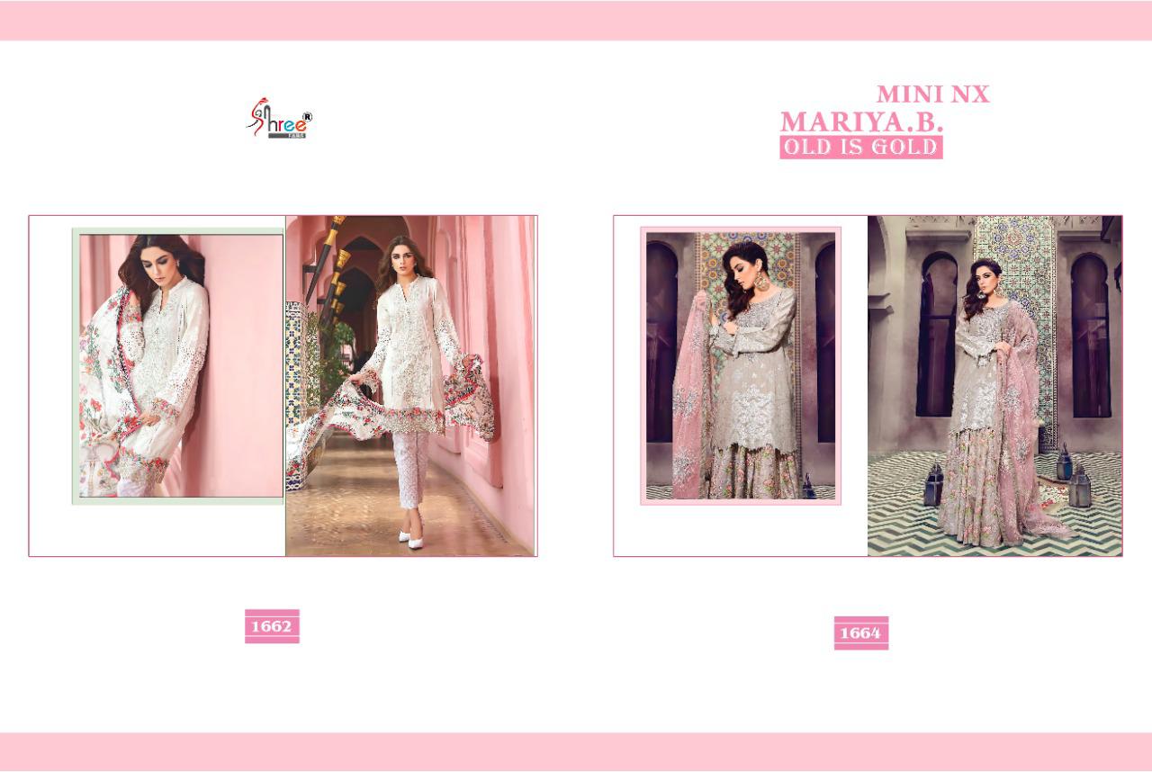 Maria B Old Is Gold Mini Nx Silk Based Designer Salwar Suits By Shree Fabs At Wholesale Rate In Surat