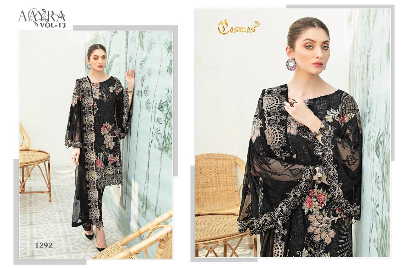 Cosmos Presents Aayra Vol-13 Pakistani Concept Wholesale Rate In Surat