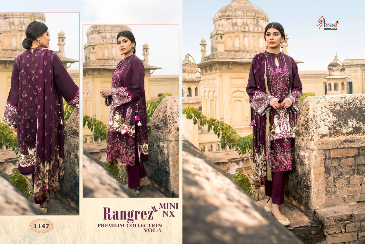 Rangrez Premium Collection-05- Mini Nx By Shree Fabs At Wholesale Rate In Surat