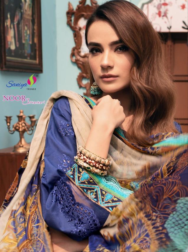 Rangrasiya Lawn Collection-01 Pure Cotton Designer Salwar Suits By Shree Fabs At Wholesale Rate In Surat