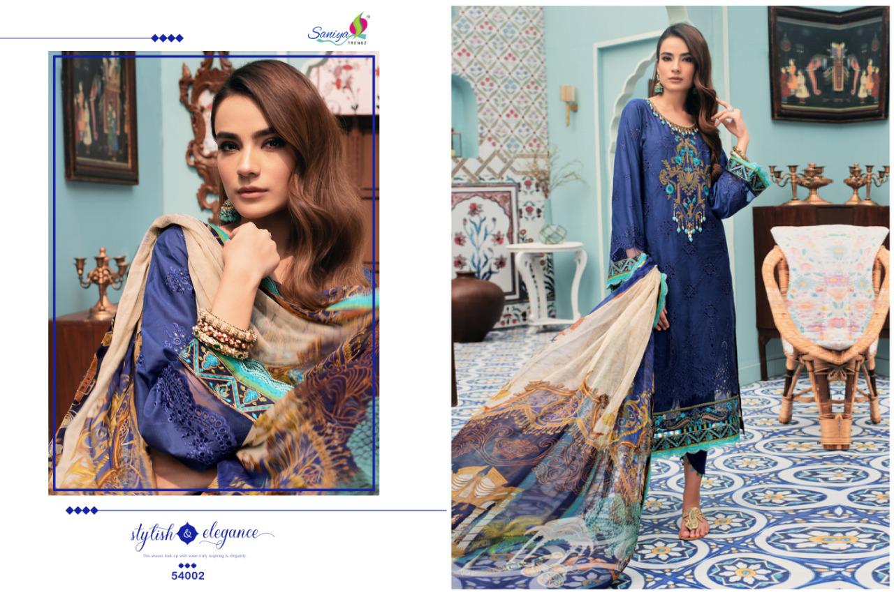 Rangrasiya Lawn Collection-01 Pure Cotton Designer Salwar Suits By Shree Fabs At Wholesale Rate In Surat