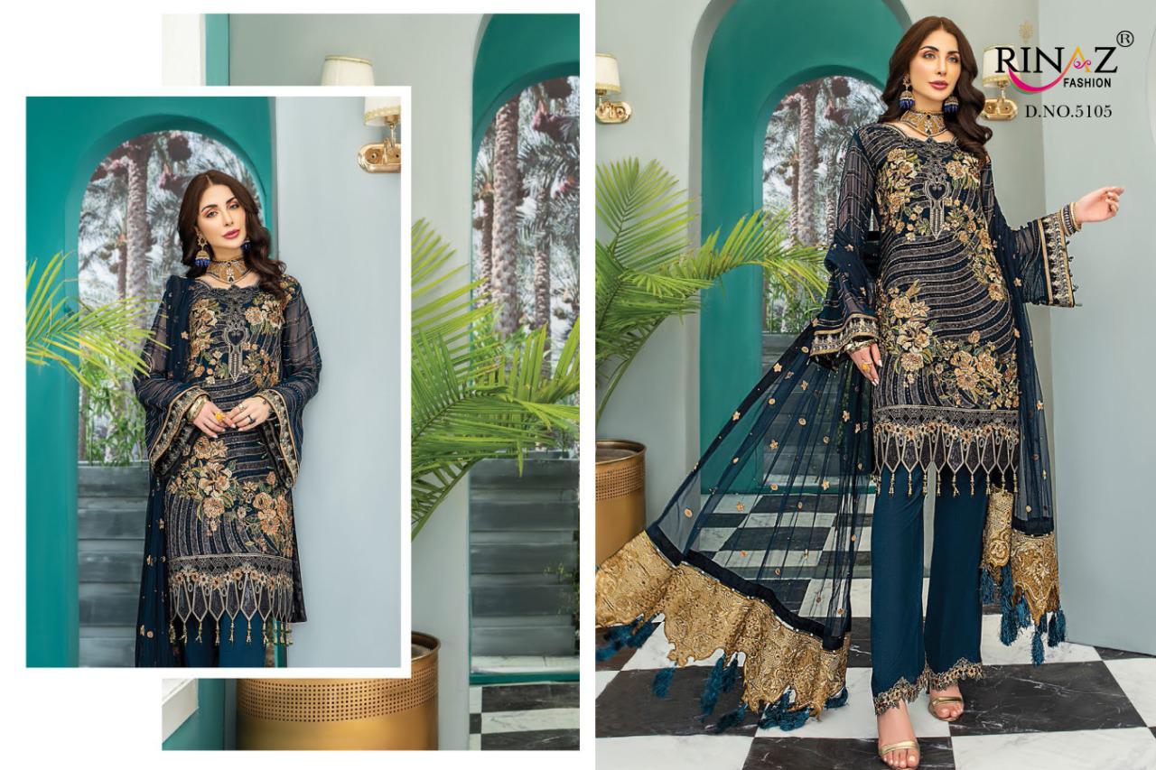Maryam?s Gold Vol-08 Pakistani Concept Salwar Suits By Rinaz Fashion At Wholesale Rate In Surat