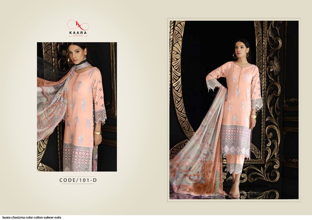 Charizma Colors Pure Cotton Based Salwar Suits By Kaara Suits At Wholesale Rate In Surat