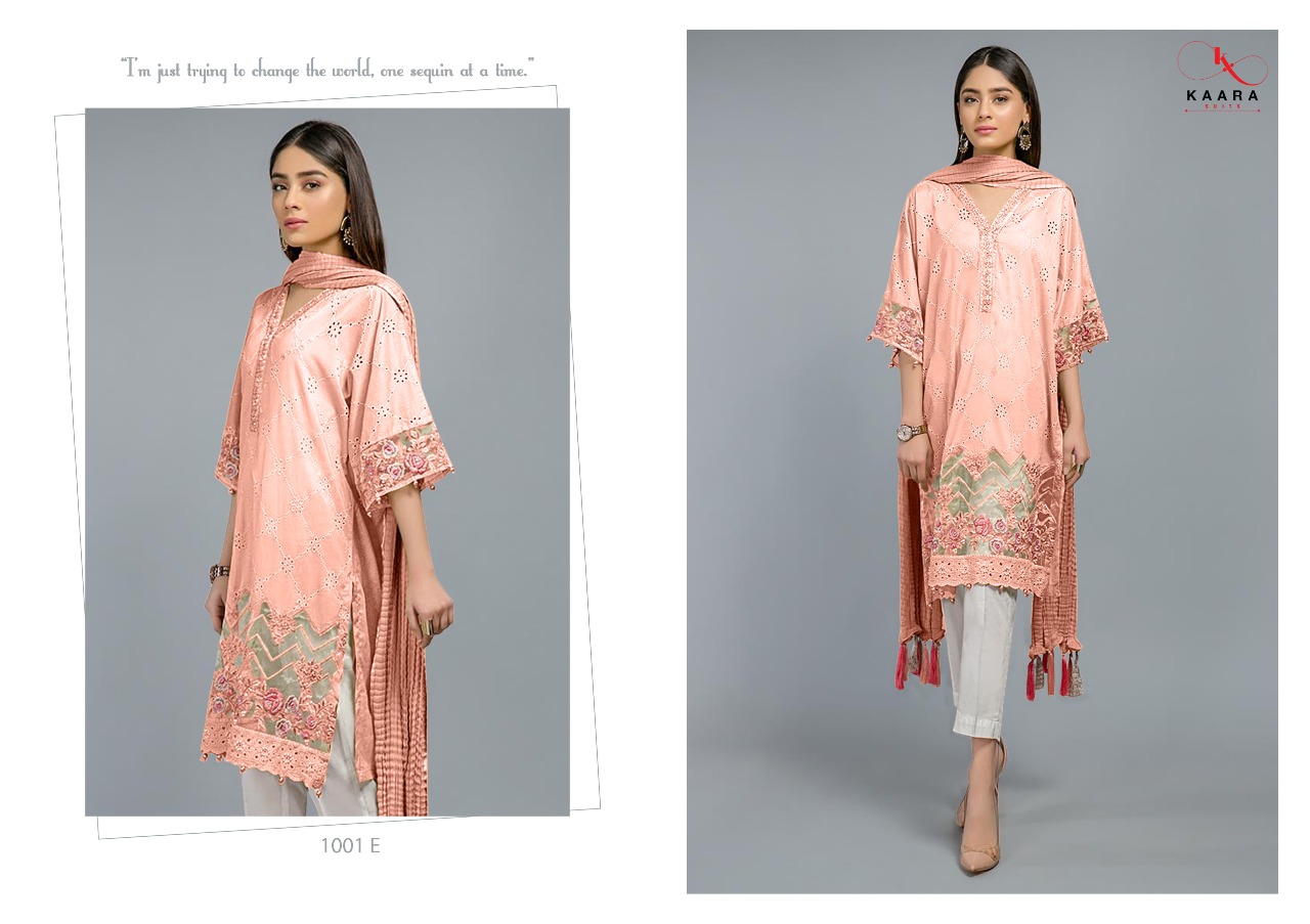 Maria B Lawn Platinum Pure Cotton Pakistani Concept Salwar Suits By Kaara Suits At Wholesale Rate In Surat