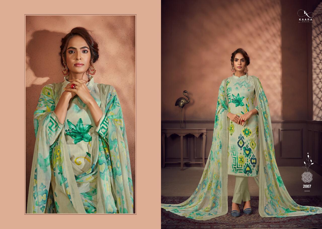 Zahira Vol-02 Digital Printed Salwar Kameez By Kaara Trends At Wholesale Rate In Surat