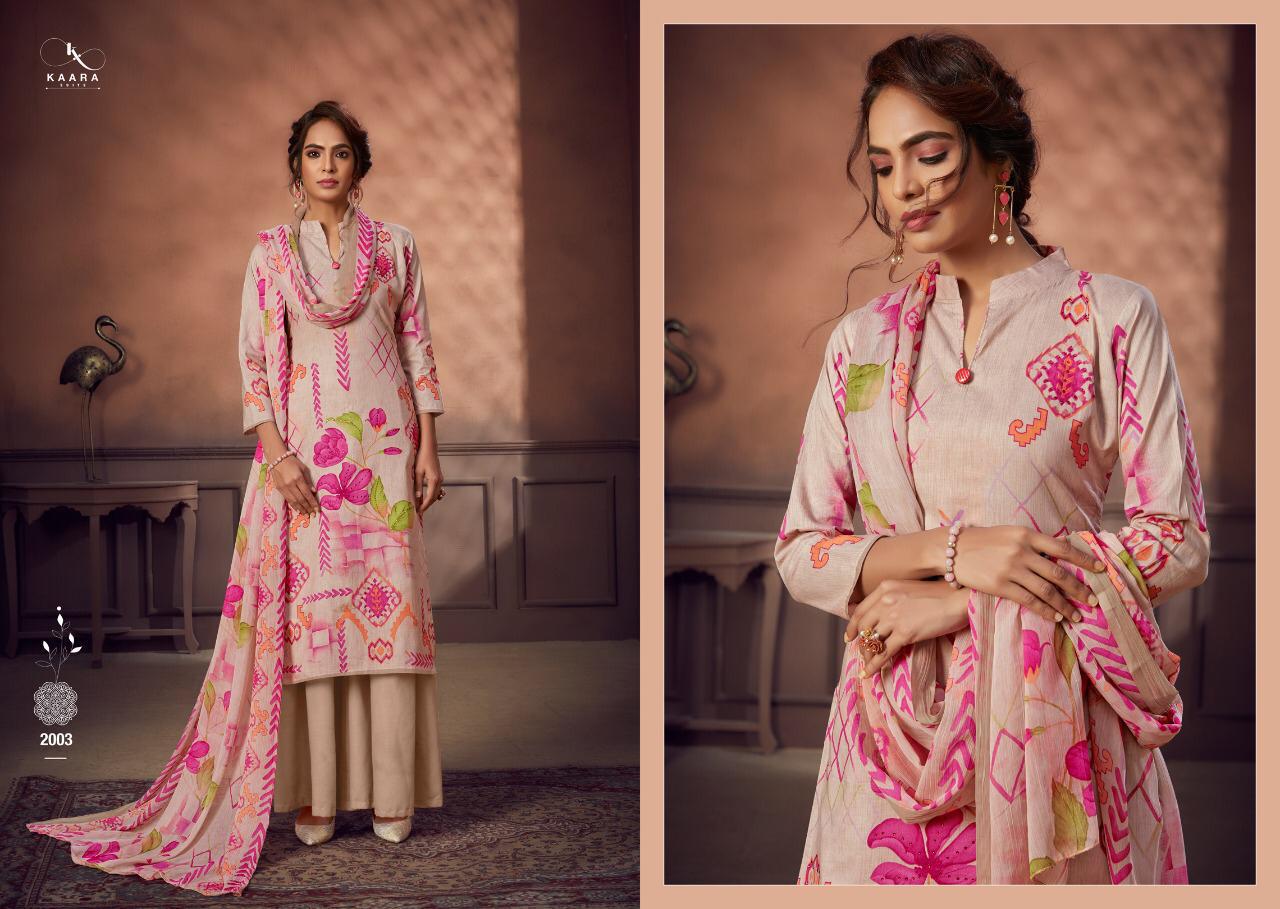 Zahira Vol-02 Digital Printed Salwar Kameez By Kaara Trends At Wholesale Rate In Surat