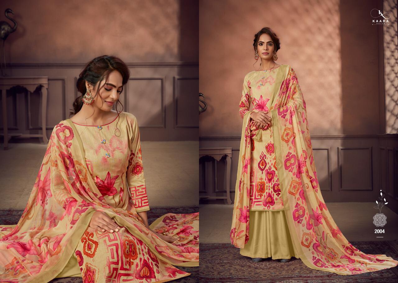 Zahira Vol-02 Digital Printed Salwar Kameez By Kaara Trends At Wholesale Rate In Surat