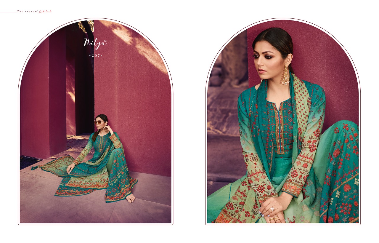 Ltfabrics Presents Nitya  Print Special Edition Designer Collection At Wholesale Rate In Surat