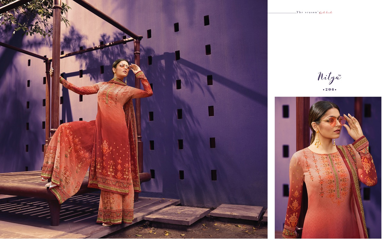 Ltfabrics Presents Nitya  Print Special Edition Designer Collection At Wholesale Rate In Surat