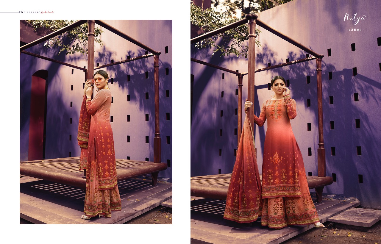 Ltfabrics Presents Nitya  Print Special Edition Designer Collection At Wholesale Rate In Surat