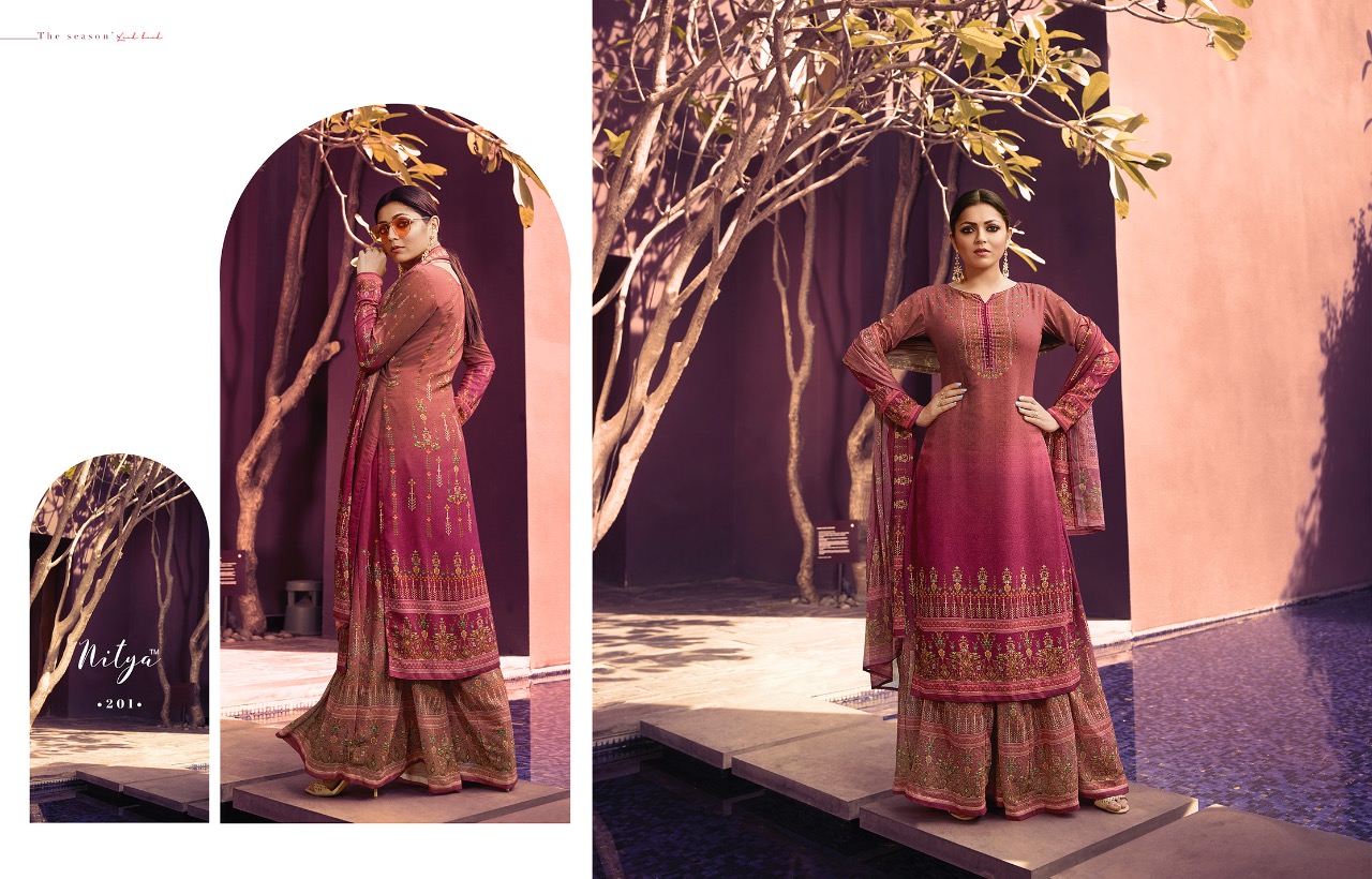 Ltfabrics Presents Nitya  Print Special Edition Designer Collection At Wholesale Rate In Surat