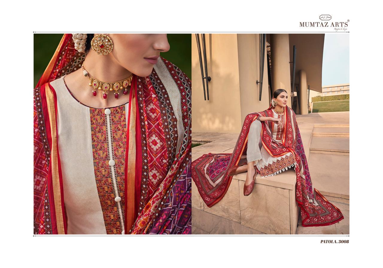 Mumtaz Arts Presants Patola  Pakistani Suits At Wholesale Rate In Surat