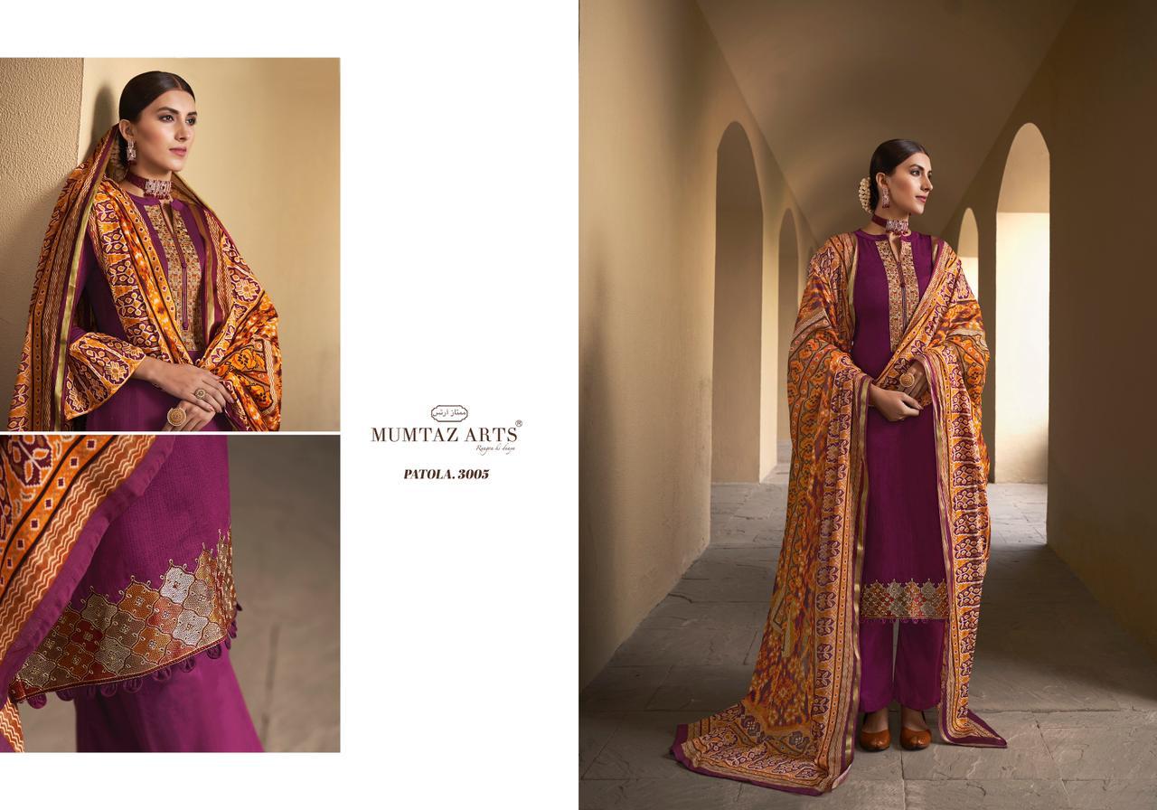 Mumtaz Arts Presants Patola  Pakistani Suits At Wholesale Rate In Surat